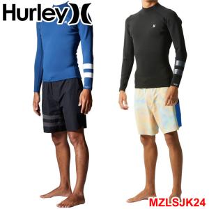 2024 Hurley ウェットスーツ ハーレー ジャケット [MZLSJK24／MZLSJK23] メンズ ADVANTAGE PLUS 1mm L/S JACKET アドバンテージ プラス サーフィン｜follows