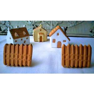 ○２コセット・ガーデン フェンス○テラコッタ 素焼き