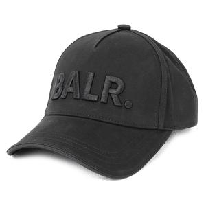 ボーラー BALR. Classic Cotton Cap メンズ キャップ 刺繍 帽子 ブラック×ブラック (B10015 BLACK/BLACK) 22AW｜fontana2014