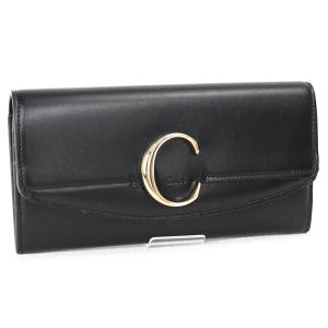 クロエ Chloe 財布 Chloe 長財布 カーフ ブラック (CHC19SP055A37 001 BLACK) 21AW｜fontana2014