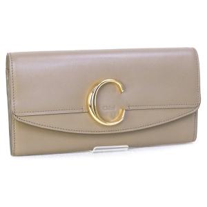 クロエ Chloe 財布 Chloe 長財布 カーフ グレージュ (CHC19SP055A37 23W MOTTY GREY) 21AW｜fontana2014