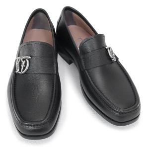 サルバトーレ フェラガモ Salvatore Ferragamo 靴 メンズ ガンチーニ ビジネスシューズ ローファー ブラック (LINUS 0753816 NERO) 22AW｜fontana2014