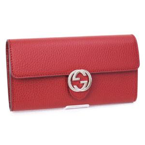 グッチ GUCCI 財布 長財布 レッド GGロゴ (598166 CAO0G 6420 RED) アウトレット｜fontana2014