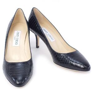ジミーチュウ JIMMY CHOO 靴 レディース パンプス ブラック (IRENA PANELLED ELAPHE BLACK)｜fontana2014