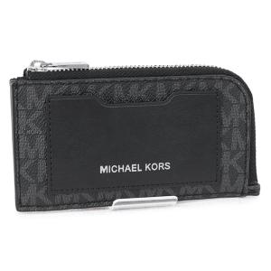 メンズ マイケルコース MICHAEL KORS フラグメントケース GIFTING L ZIP WALLET 小銭入れ カードケース ブラック (39F0LGFE6B BLACK) 21SS｜fontana2014