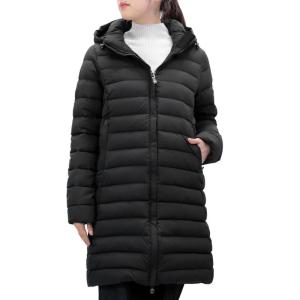 ピレネックス PYRENEX レディース スプートニック SPOUTNIC 2 SOFT COAT ダウンコート ジャケット アウター ブラック (HWQ032 BLACK) 21AW-22AW｜fontana2014