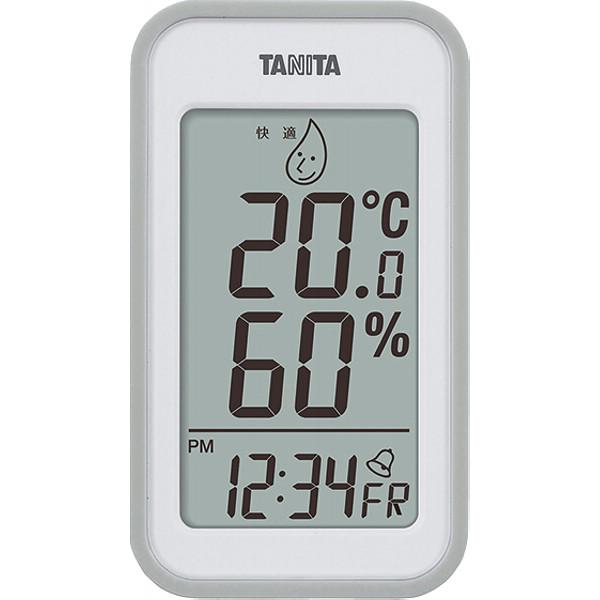 温度計 湿度計 デジタル おしゃれ タニタ TT559GY