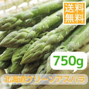 露地栽培北海道グリーンアスパラガス（750ｇ）※7月以降は夏アスパラとなる場合がございます