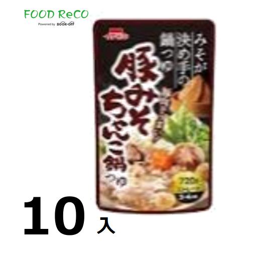 訳あり10袋入　豚みそちゃんこ鍋つゆ720ｇ  賞味期限:2025/7/3　鍋つゆ