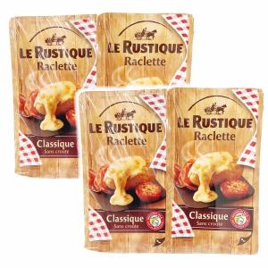 コストコ ル ルスティック ラクレット チーズ 1400g（350g×4個）  皮なしスライス（乳製品）名物 コストコ商品