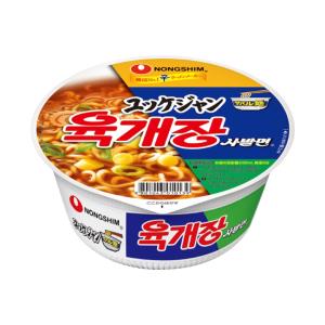 農心 ユッケジャンラーメン カップ 86g / 韓国カップ麺 サバル麺
