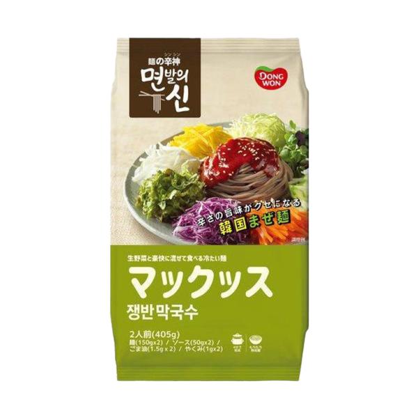 DONGWON マックッス 2人前(405g) / 韓国まぜ麺 そば冷麺