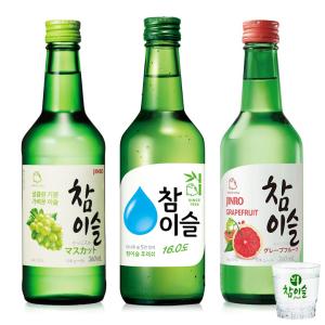 JINRO（眞露） ☆イカゲーム2☆ チャミスル フレッシュ 360ml×20本