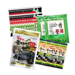 韓国海苔づくしセット 韓国のり4種がもりたくさん♪
