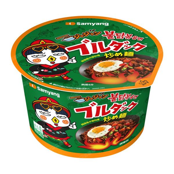 ジャジャンブルダック炒め麺 ビッグカップ 105g×1個 / カップ麺 インスタント ラーメン ジャ...