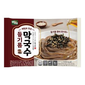白斎 えごま油マッククス 211g 韓国麺 冷製混ぜ麺 韓国そば えごま油そば 韓国料理 韓国食品