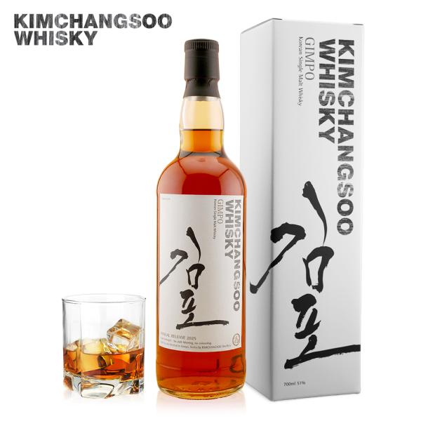 【お一人様1本限定】キムチャンス・ウイスキー GIMPO2025 700ml 51度 シングルモルト...