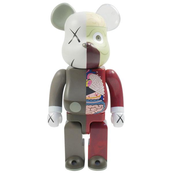 カウズ KAWS ×MEDICOM TOY BE＠RBRICK 400% COMPANION 人体模...