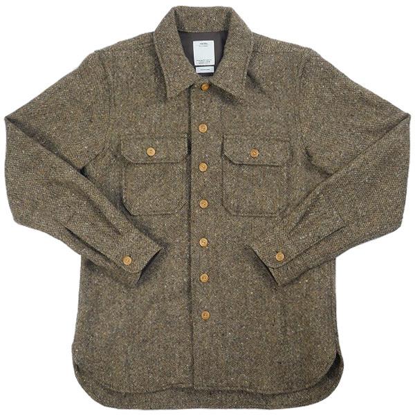 ヴィズヴィム VISVIM BIG GAME SHIRT L/S DONEGAL TWEED ツイー...