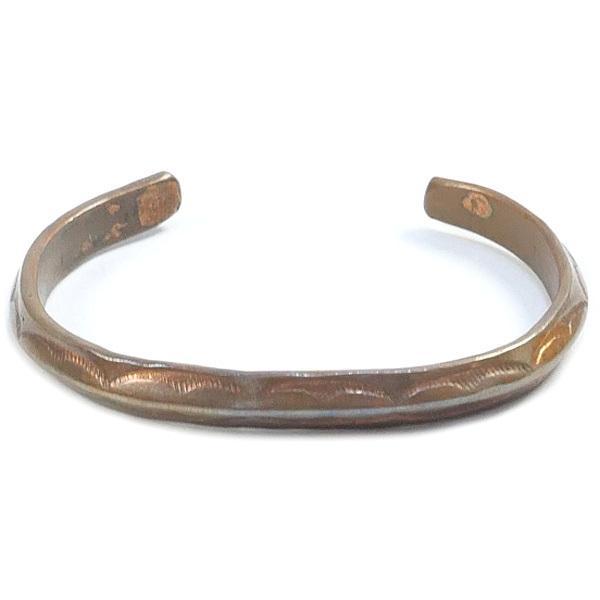 ヴィズヴィム VISVIM ICT vintage Navajo bangle バングル 茶 Siz...