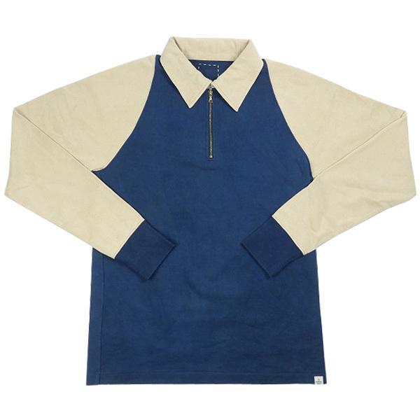 ヴィズヴィム VISVIM MULTI N.D. TERRY ZIP P.O L/S ポロ長袖シャツ...