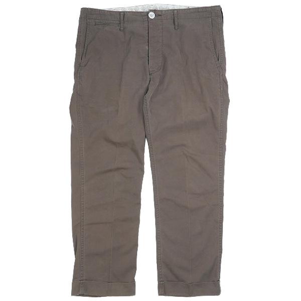 ヴィズヴィム VISVIM CHINO チノパンツ クロップドパンツ 茶 Size【L】 【中古品-...