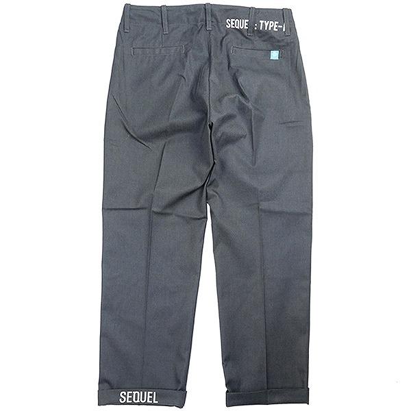 シークエル SEQUEL CHINO PANTS GRAY チノパンツ SQ-206-PANTS-1...