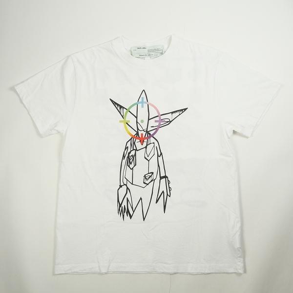 オフホワイト OFF WHITE ×Futura フューチュラ alien print T-shir...