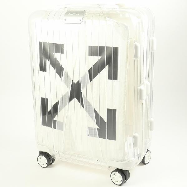 オフホワイト OFF WHITE ×RIMOWA リモア See Through キャリーバッグ ク...