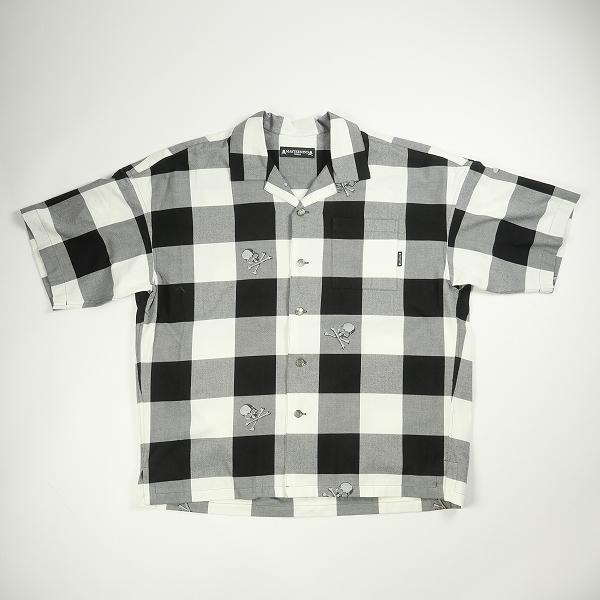 MASTER MIND マスターマインド 20SS Block Check SS Shirt 半袖シ...