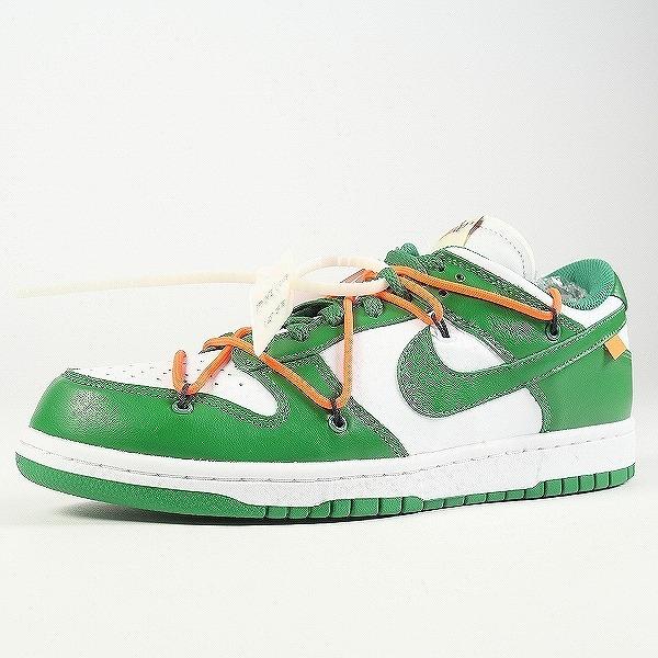 OFF WHITE オフホワイト ×NIKE ナイキ DUNK LOW LTHR / OW CT08...