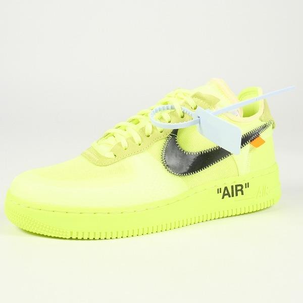 OFF WHITE オフホワイト ×NIKE ナイキ AIR FORCE 1 LOW AO4606-...