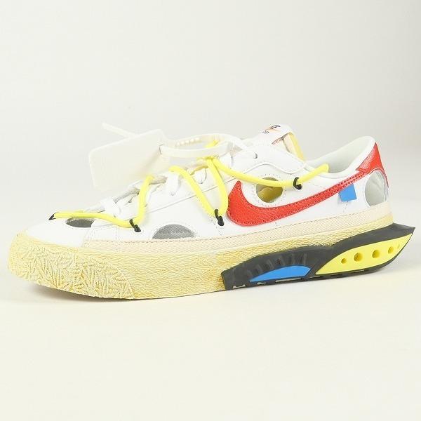 OFF WHITE オフホワイト ×NIKE ナイキ BLAZER LOW'77/OW DH7863...