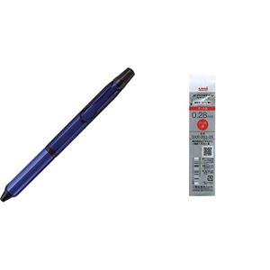 【セット買い】三菱鉛筆 3色ボールペン ジェットストリームエッジ3 0.28 限定 ネイビー SXE3250328.NV & ボールペン替芯 ジ