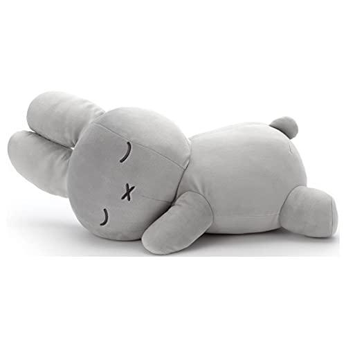 ブルーナ すやすやフレンド ぬいぐるみL うさぎ（ グレー ） 幅約40cm