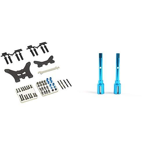 タミヤ ホップアップオプションズ No.1754 OP.1754 TT-02B カーボンダンパーステ...