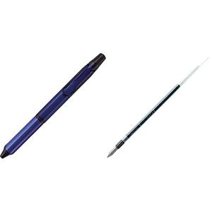 【セット買い】三菱鉛筆 3色ボールペン ジェットストリームエッジ3 0.28 限定 ネイビー SXE3250328.NV & ボールペン替芯 ジ