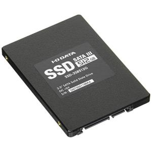 アイ・オー・データ 内蔵2.5インチSSD 512GB|Serial ATA III対応|ストレージ換装に|9.5mm変換スペーサー付属 日本メ