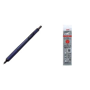 【セット買い】三菱鉛筆 油性ボールペン ジェットストリームエッジ 0.28 ネイビー SXN100328.9 & ボールペン替芯 ジェットストリ