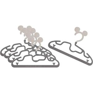 錦化成 ベビーハンガー ミッキーマウス/グレー 5本組