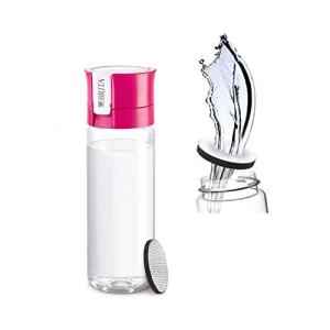 ブリタ 携帯用浄水ボトル 600ml ピンク マイクロディスクフィルター 1個付 - ドイツデザイン ブリタジャパン正規品