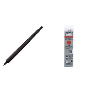 【セット買い】三菱鉛筆 油性ボールペン ジェットストリームエッジ 0.28 ブラック SXN100328.24 & ボールペン替芯 ジェットスト