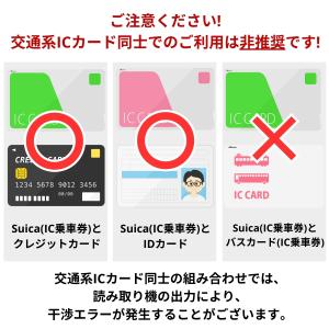 ICカードセパレーター 両面反応 電磁波干渉防...の詳細画像3