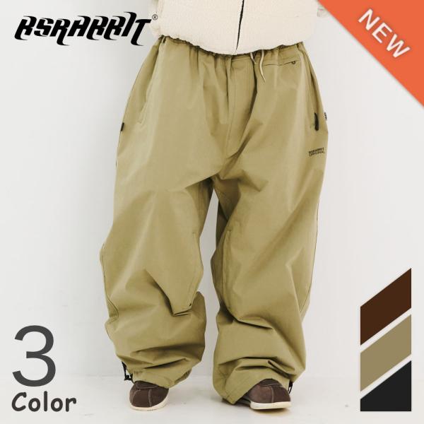 BSRABBIT SOFT PEACH SUPER WIDE VENTILATION PANTS ス...