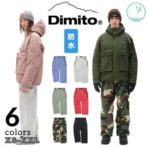 DIMITO 22 BARRIER ES PANTS 防水 防寒 パンツ ボトムス ズボン メンズ レディース ブランド キッズ スノーボード アウトドア 秋冬 スポーツ S M L XLの商品画像