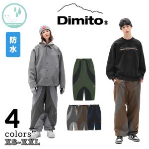 DIMITO RUNNER OS PANTS 防水 防寒 パンツ ボトムス ズボン メンズ レディース ブランド キッズ スノーボード アウトドア 秋冬 スポーツ S M L XL 送料無料｜foot-print-lab