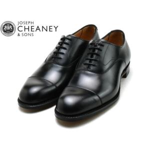 ジョセフチーニー ストレートチップ ドレスシューズ メンズ JOSEPH CHEANEY ALFRED BLACK｜foot-time