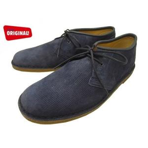 未使用　クラークス　ジンク　26cm ネイビー スエード Clarks（クラークス） ○○クラークス 靴 シューズ スエード Clarks