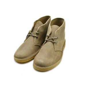 Clarks クラークス デザートブーツ ブラック レザー 26128792