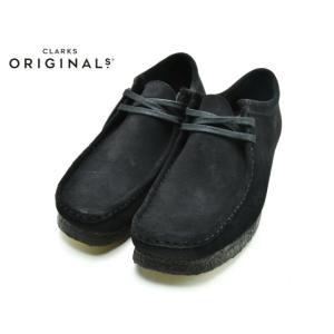 クラークス ワラビー ロー CLARKS WALLABEE BLACKSU 26155519UK規格